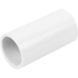 20mm White PVC Conduit Coupler